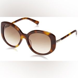 Longchamp Tortoiseshell Sunglasses with Case EUC